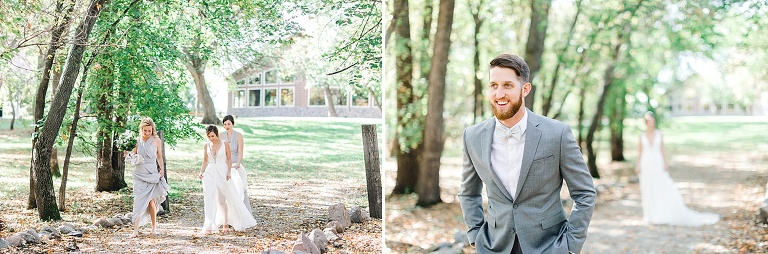 Caitlin + Karl | Woodland Wedding at Romantic Moon Events - Two Birds ...
